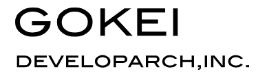 互恵デベロップアーク株式会社 GOKEI DEVELOPARCH, INC. ロゴ|宅建業許可取得・国土交通大臣免許支援の実績 東京の行政書士
