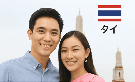 タイ・日本人の国際結婚|結婚ビザ・配偶者ビザ・家族滞在ビザ申請を東京の行政書士がサポート