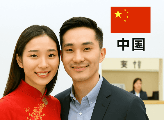 中国・日本人の国際結婚|結婚ビザ・配偶者ビザ・家族滞在ビザ申請を東京の行政書士がサポート